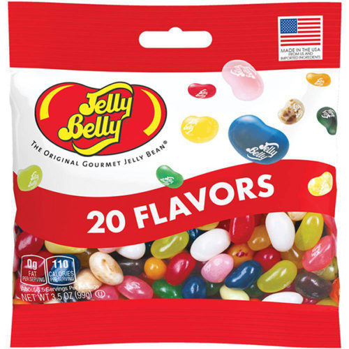 20 Flavor Jelly Beans Hanging Bag — 3.5 oz.