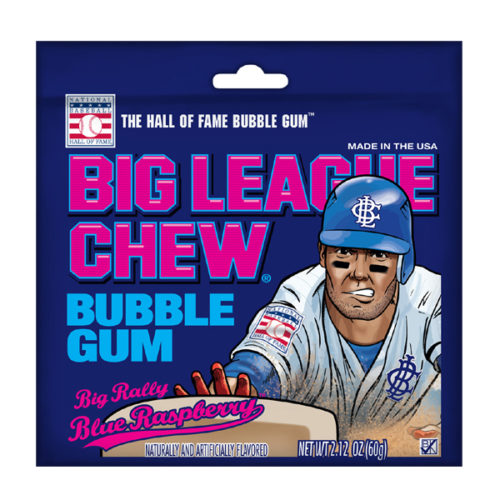 Blue Raspberry Big League Chew Bubble Gum