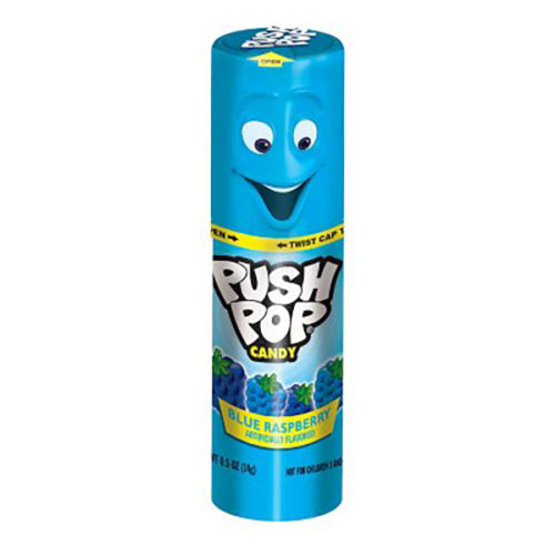 Blue Raspberry Jumbo Push Pop