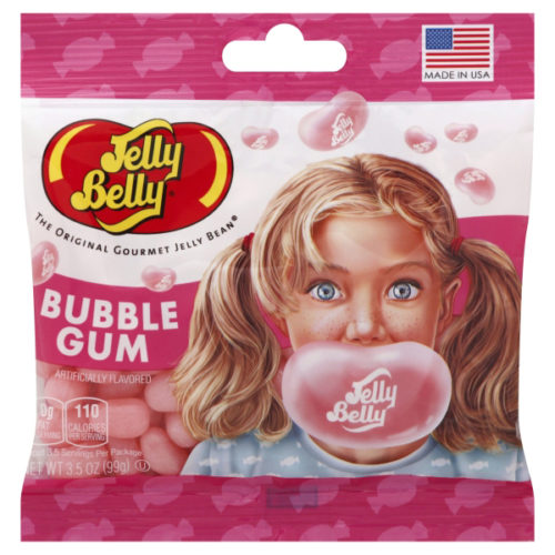 Bubble Gum Jelly Beans Hanging Bag — 3.5 oz