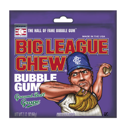 Grape Big League Chew Bubble Gum