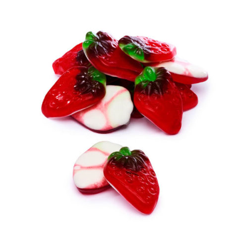 Gummi Strawberries and Cream Vidal