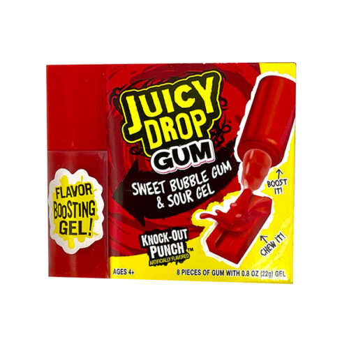 Knock Out Punch Juicy Drop Gum