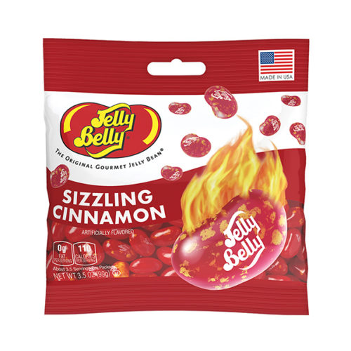 Sizzling Cinnamon Jelly Beans Hanging Bag — 3.5 oz